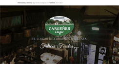 Desktop Screenshot of llagardecabuenes.com