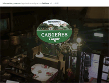 Tablet Screenshot of llagardecabuenes.com